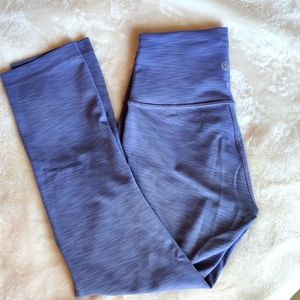 Lululemon wunder Train size 4 Heathered peri purple